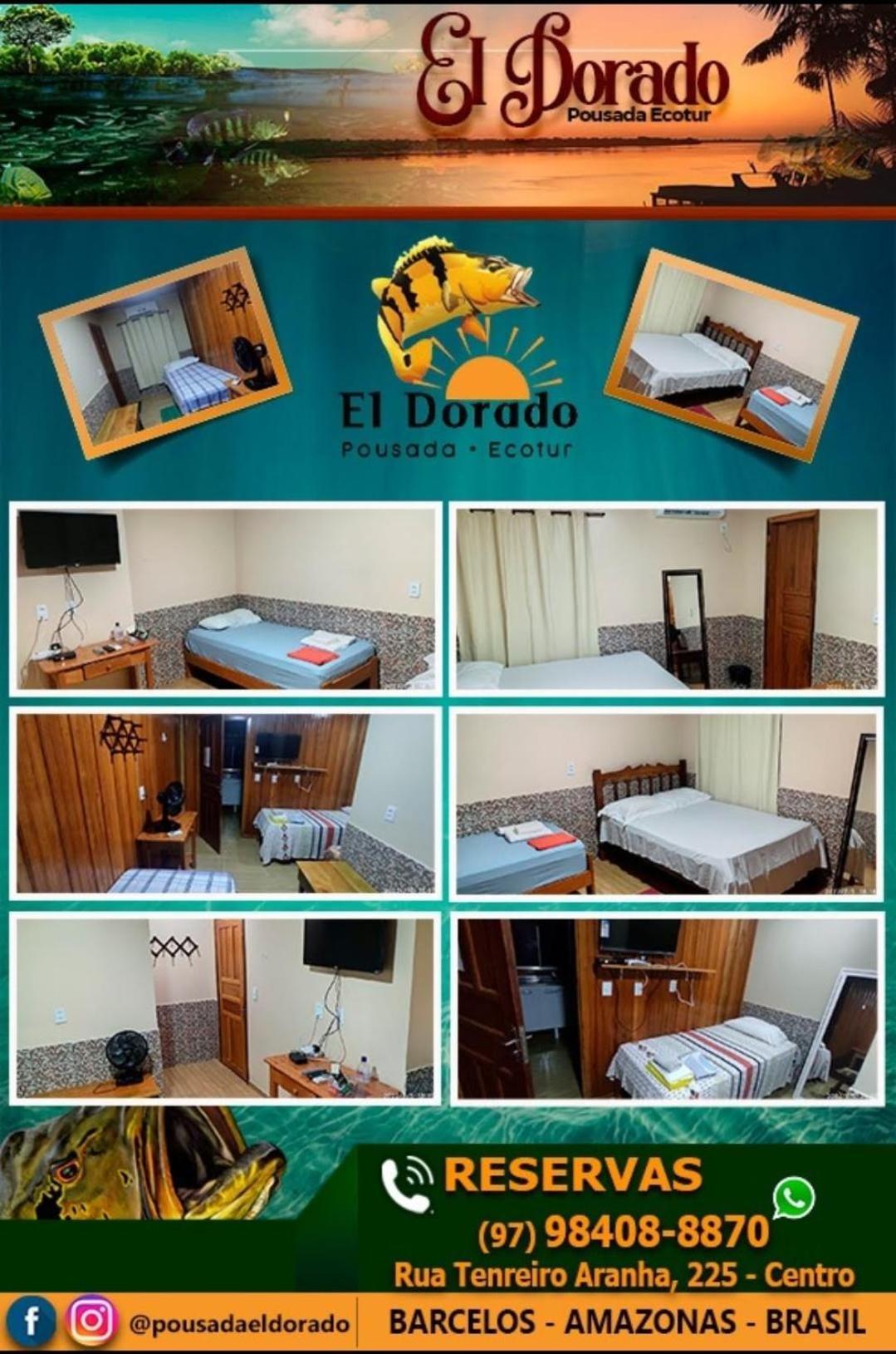 El Dorado Pousada Apartment Barcelos Екстериор снимка